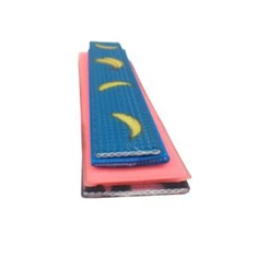 Hygenic Strap uchun PVX qoplamali webbing belbog'ini tozalang